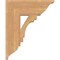 Ekena Millwork Merced Traditional Smooth Bracket, Western Red Cedar, 5 1/2"W x 18"D x 22"H BKT06X18X22MRC01SWR - alternate 4